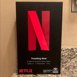 Netflix Black and Red Party Game